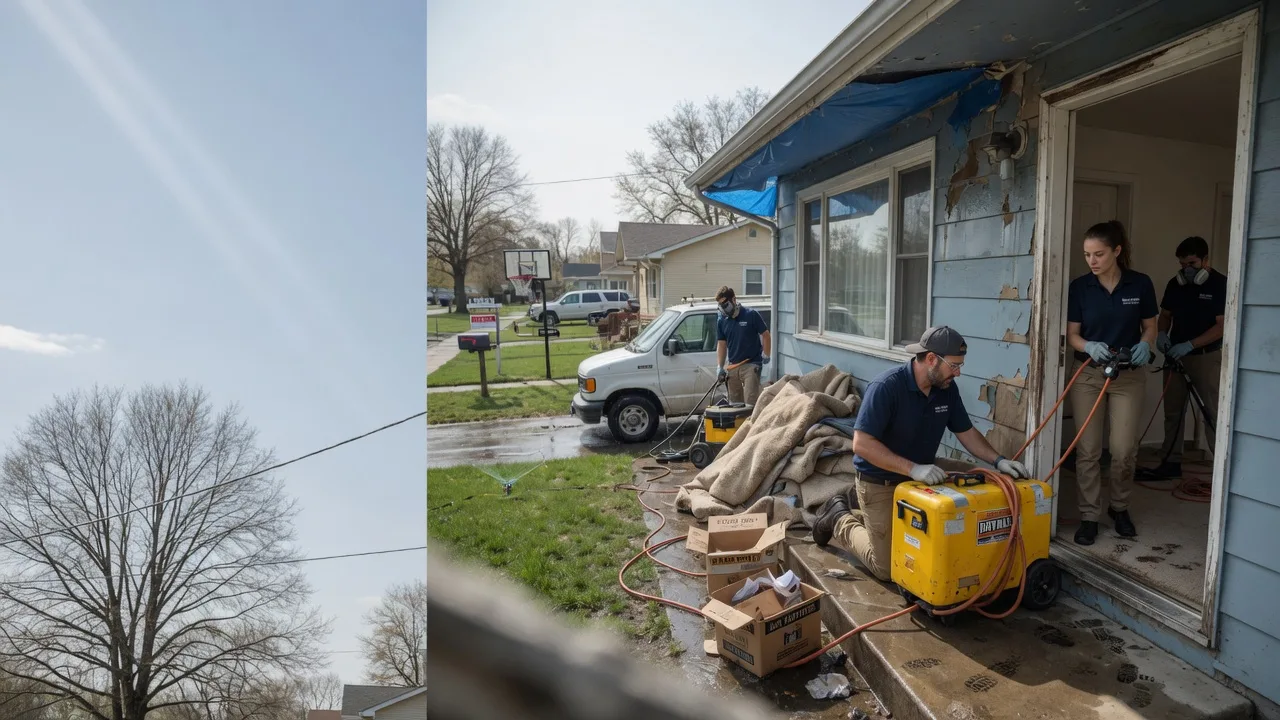 Basement Flood Cleanup in Splendora, TX near me